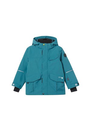 Winterjacke - petrol