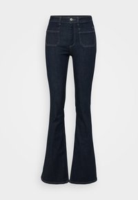 ONLWAUW POCKET - Široké džíny - dark blue denim