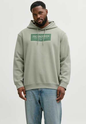 Jack & Jones JORGREENE HOOD  - Sweatshirt - seagrass