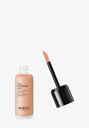 KIKO Milano FULL COVERAGE 2 IN 1 FOUNDATION & CONCEALER - Foundation - 20 cool rose