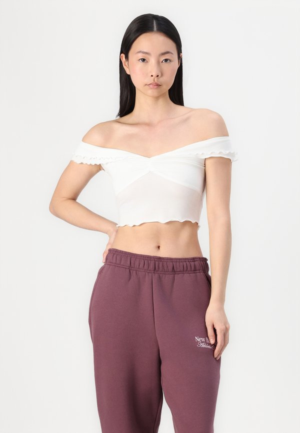 LINEAR - Tracksuit bottoms - faded plum2