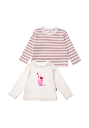 Liliput, SWEATSHIRT MILKSHAKE UNISEX 2 PACK - Sweatshirt - rosa-ecru