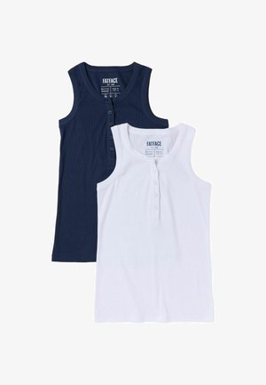 FatFace, PACK OF 2 - Top - navy/white