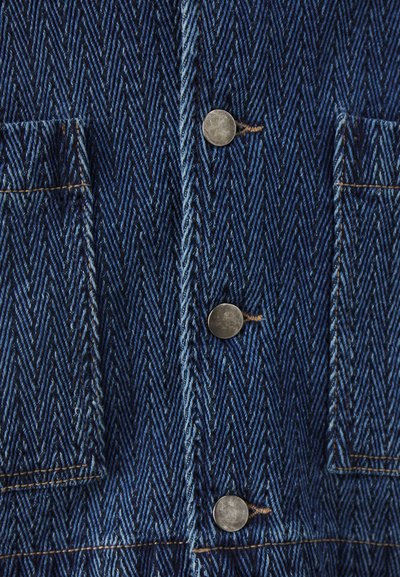 DAVID CATALAN CROPPED - Teksajakk - blue