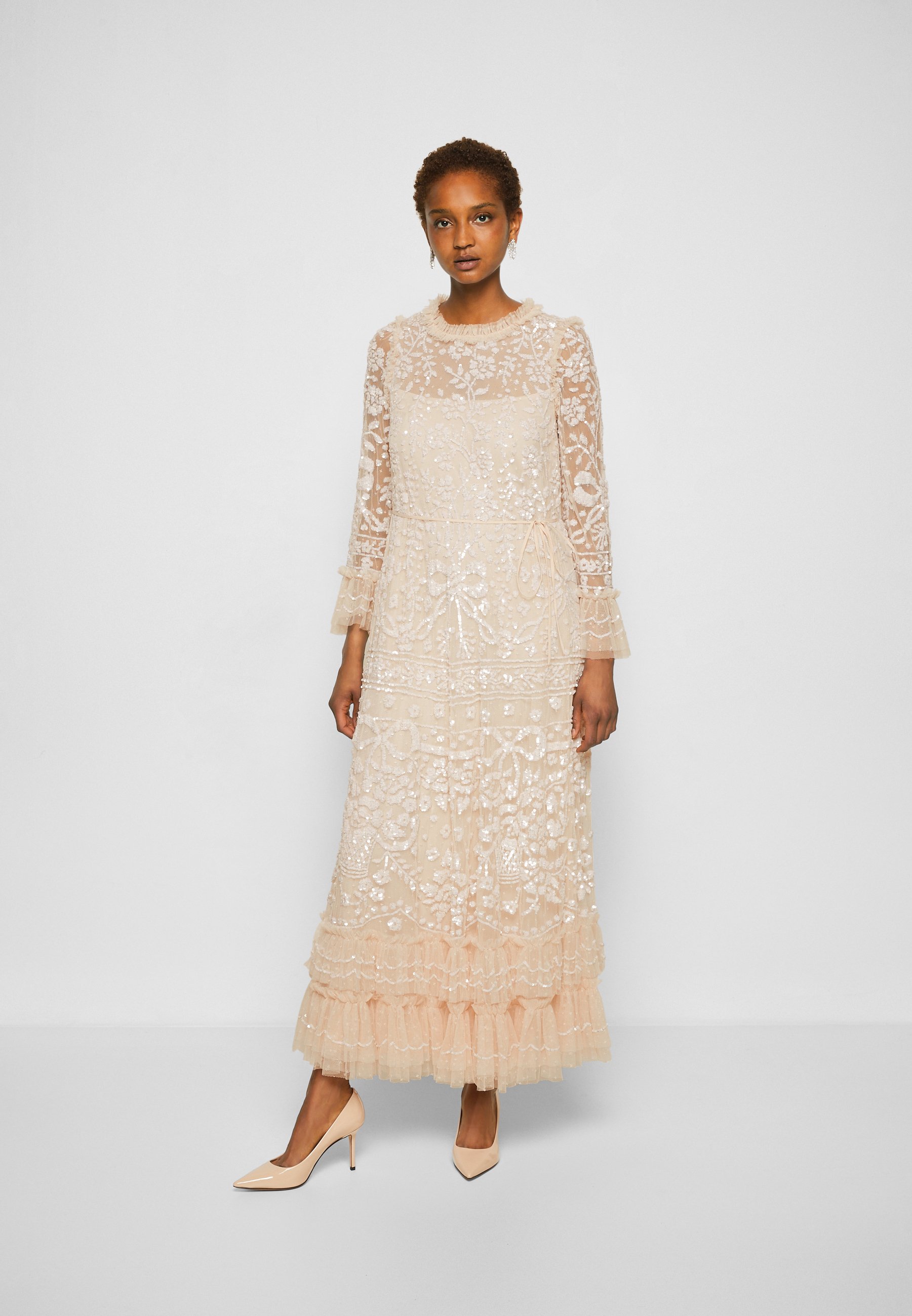 Needle \u0026 Thread CELIA LONG SLEEVE GOWN 