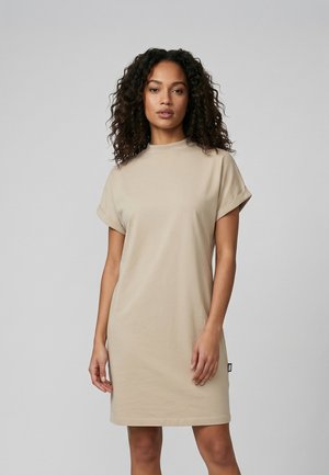 Urban Classics, LADIES RAINBOW TEE DRESS 2-PACK - T-Shirt-Kleid - softseagrass+black