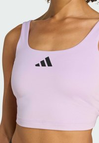 adidas Performance Sport-BH med lätt stöd - powder plum
