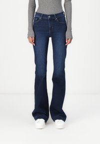 LIU JO PANT AUTHENTIC BEAT - Bootcut-farkut - denim blue