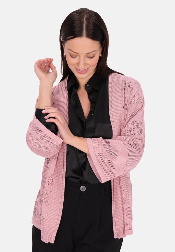 Strickjacke - light rose