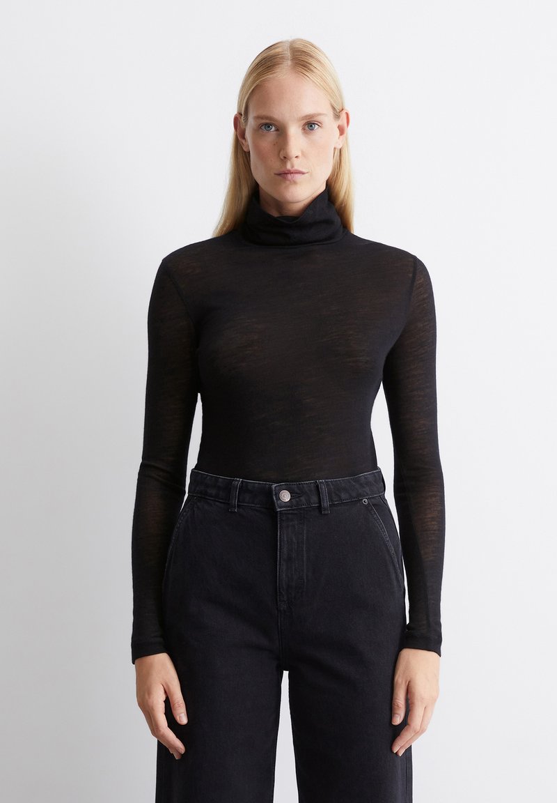 Marc O'Polo Langarmshirt - black