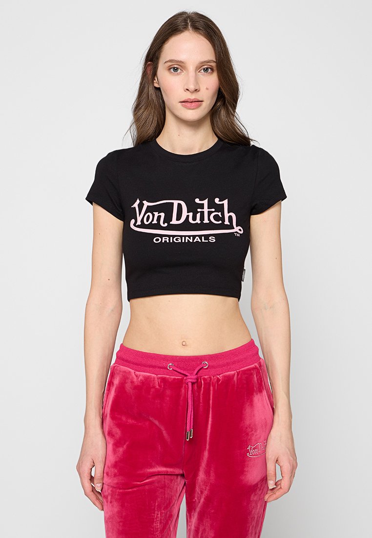 Von Dutch T-shirt print zwart Von Dutch T-shirt print zwart