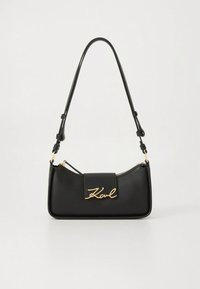 KARL LAGERFELD SIGNATURE - Käsilaukku - black