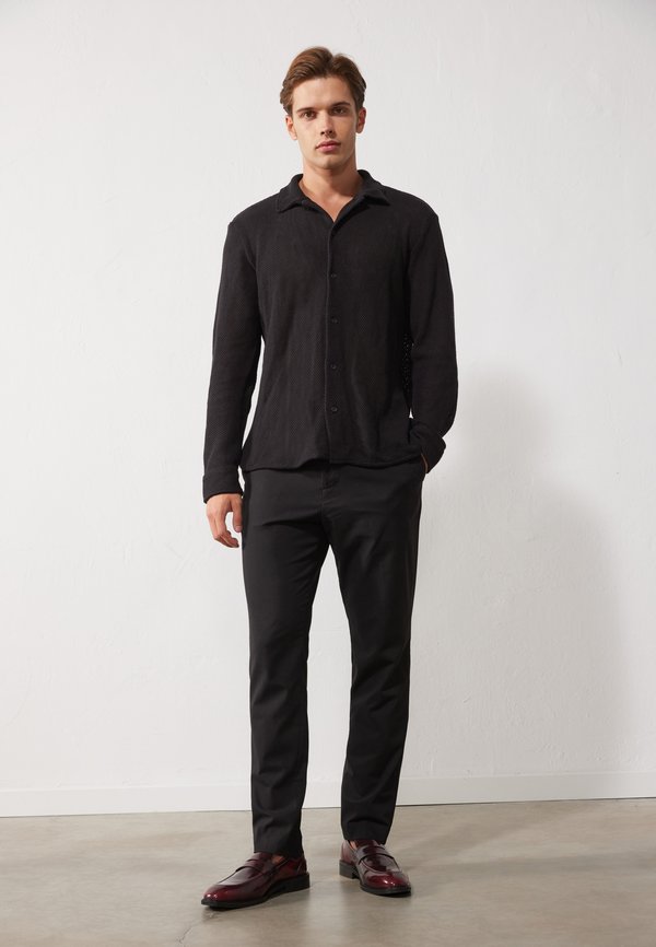 LEATHER - Slipper - bordeaux