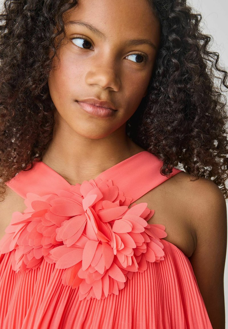 Baker by Ted Baker REGULAR FIT - CORSAGE HALTER TIER - Cocktail dress /  Party dress - coral pink/light red - Zalando