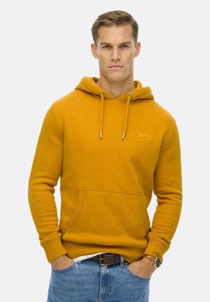 VINTAGE - Sweat à capuche - yellow