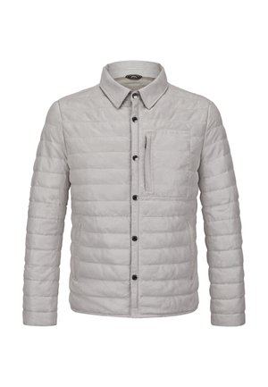 BENNY - Lederjacke - silber