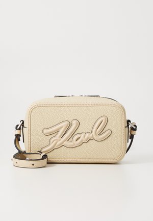 SKUARE CAMERA BAG  - Cross body bag - trench beige