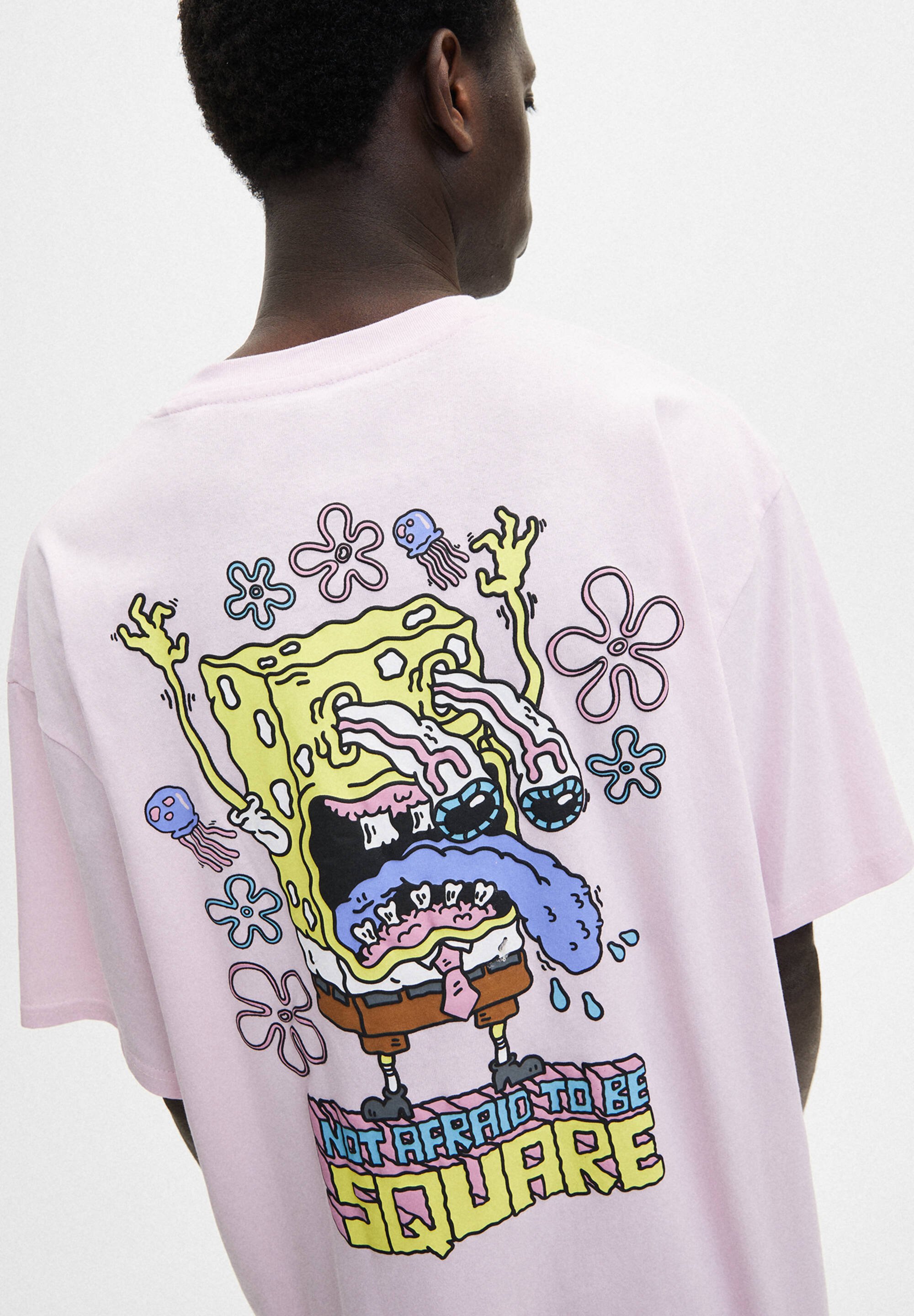 pull and bear spongebob shirt