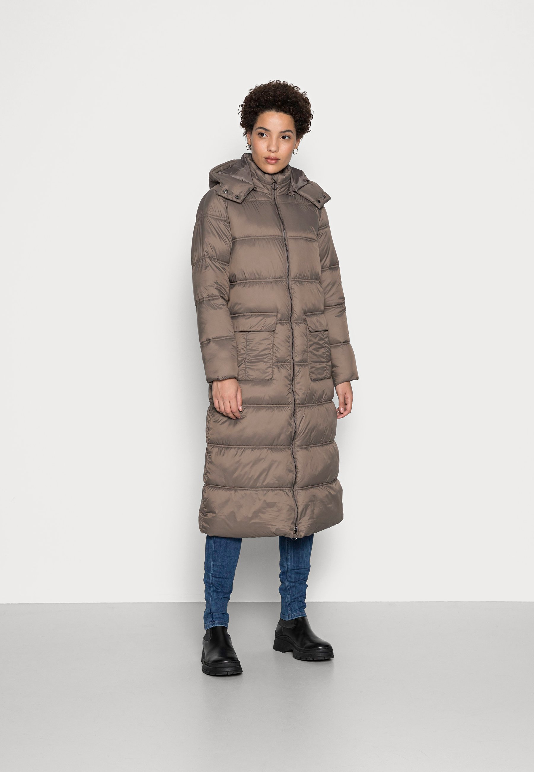 Cream GAIAGRO LONG JACKET - Winter coat 