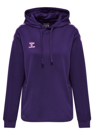 Hummel CORE - Kapuzenpullover - acai