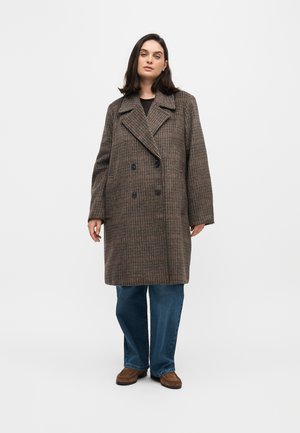 ONLY Carmakoma, CARTENNA LONG COAT - Класическо палто - fungi