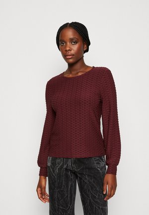 ONLY ONLSIGNE O NECK - Langærmet T-shirt - sassafras