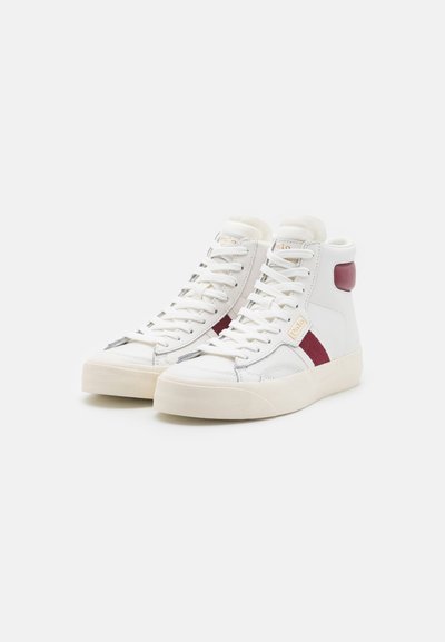Polo Ralph Lauren COURT VULC  - Vysoké tenisky - white/red carpet
