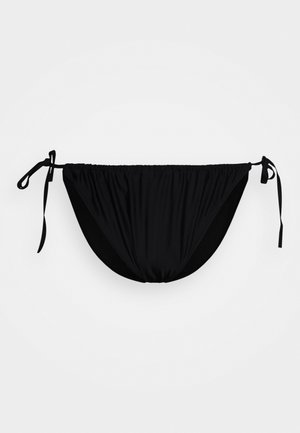 MELISSA TIE SIDE PANT CURVE - Cuecas de biquíni - black