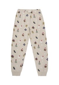 Minymo SET ALL OVER PRINT - Pyjama - beige melange