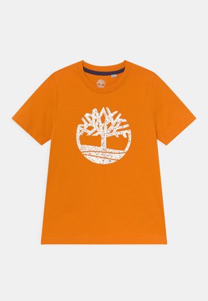 SHORT SLEEVES TEE - T-shirt print - orange