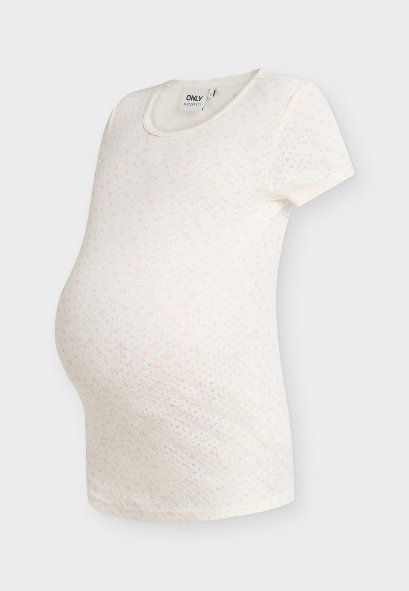 ONLY MATERNITY T-shirt basic crème