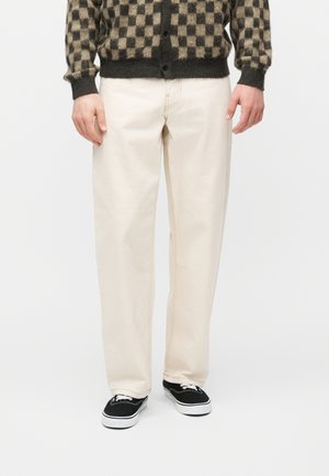 PANTS - Široke kavbojke - natural seed