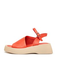 Cesare Gaspari Platform sandals - red