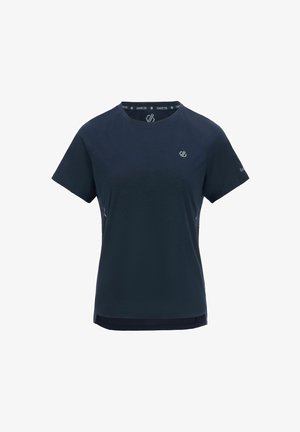 Dare 2B, DARE 2B NIMBLE SHORT SLEEVE ACTIVE T-SHIRT T-SHIRTS - Sports T-shirt - navy