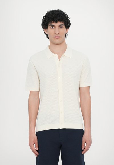 Theory CAIRN SHIRT - Chemise - eggshell