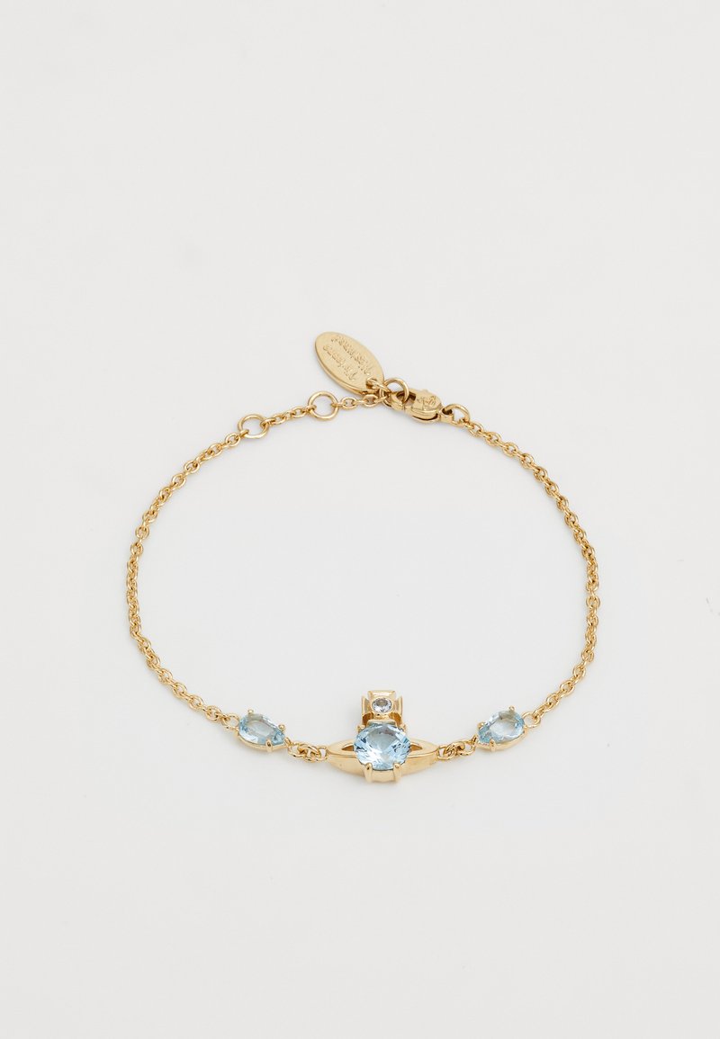 Vivienne Westwood JOAQUINA BRACELET - Armband - gold-coloured/light blue