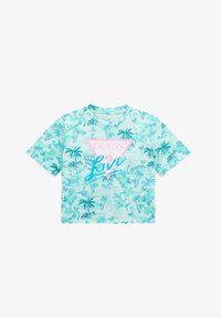 Vybráno, blumenmuster blau