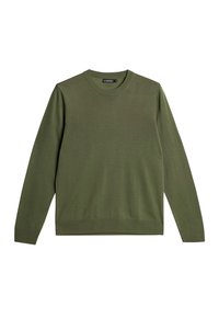 CREW NECK - Trui - olivine