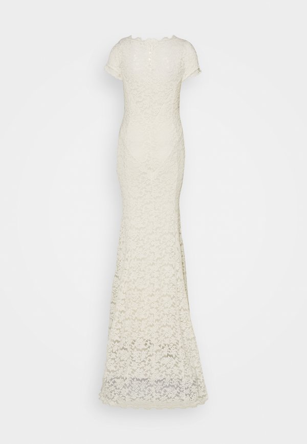 LONG DRESS SHORT SLEEVE - Occasion wear - ivory3