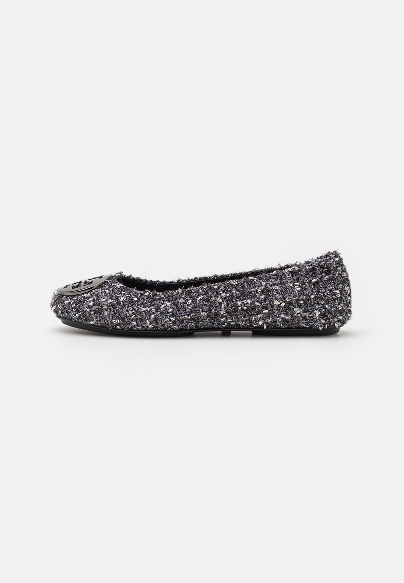 Tory Burch - MINNIE TRAVEL BALLET - Ballerina's - silver/gunmetal, Vergroten