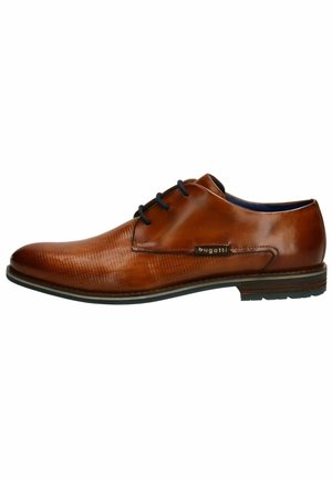 Veterschoenen - cognac
