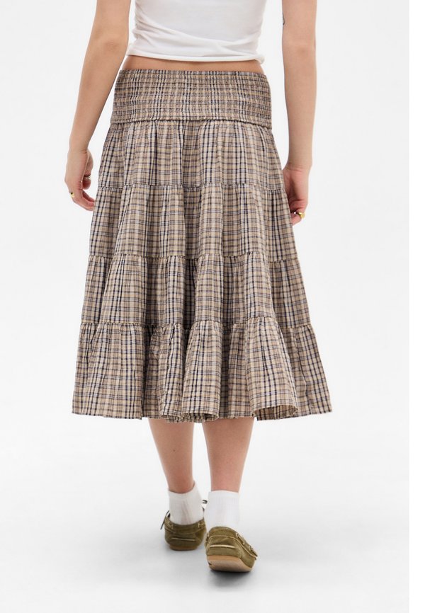 BECKS CHECK SKIRT - A-line skirt3