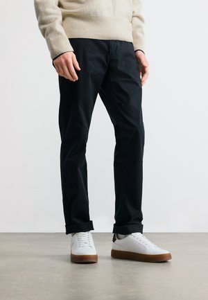 SLIM COMFORT  - Nohavice chinos - black