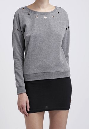 Sweater - mottled grey