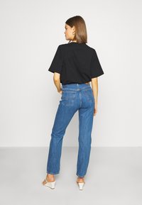 Levi's® 501® CROP JEANS - Calças de ganga de perna direita - sansome breeze stone