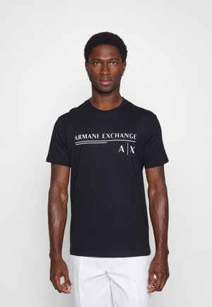 Print T-shirt - black