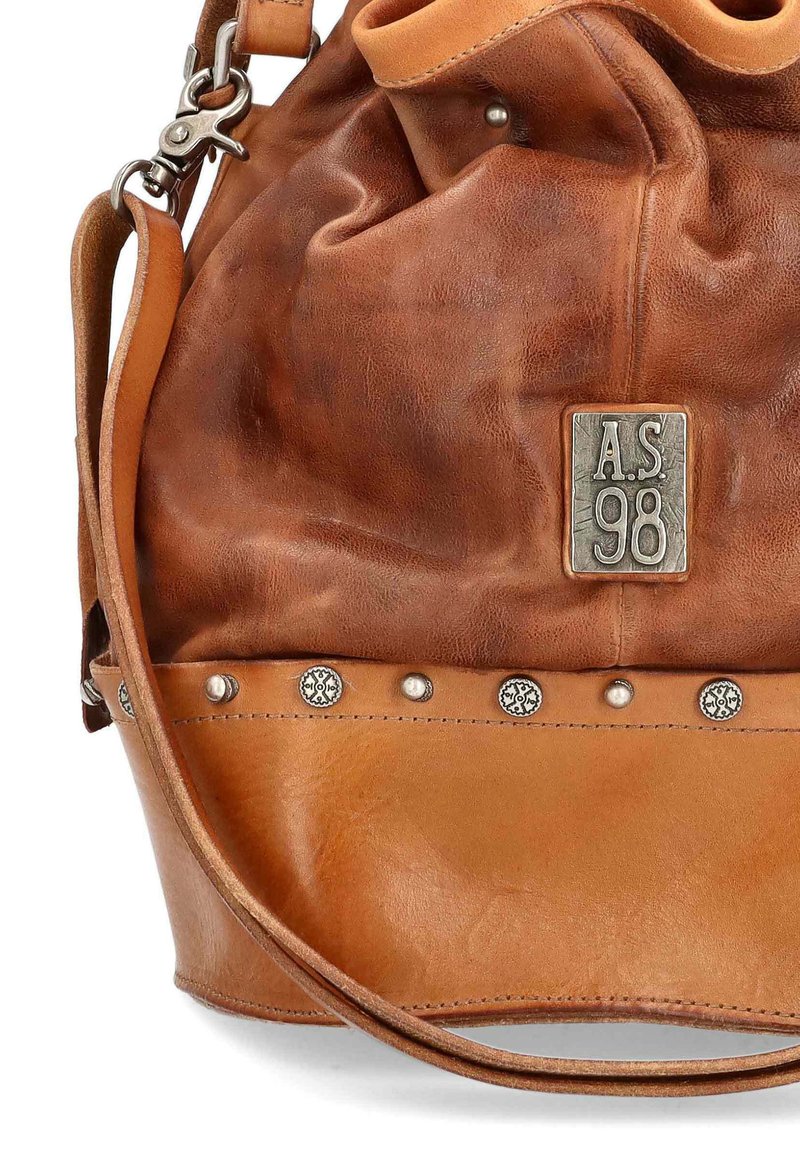 Damen Handtaschen | A.S.98 Handtasche calvados/cognac - TJ79565 Damen Handtaschen | A.S.98 Handtasche calvados/cognac - TJ79565