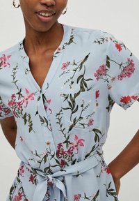 VILA Abito a camicia - mottled blue