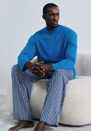 Tommy Hilfiger ORIGINAL PRINT - Pyžamová súprava - deep indigo/blue dense