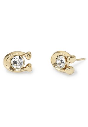 SIGNATURE STONE STUD - Oorbellen - open white